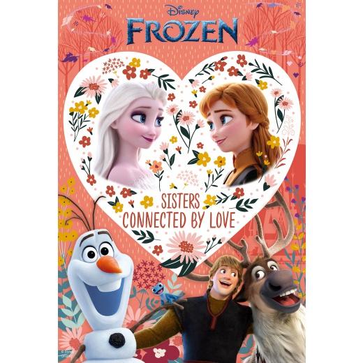 【華記生活館】京甫 冰雪奇緣 300片盒裝拼圖(C)QFQ08C-細節圖2