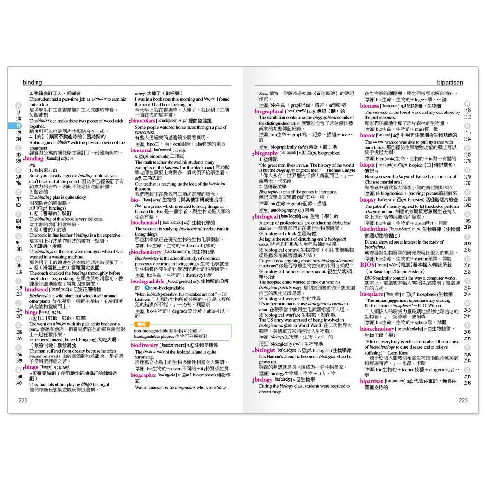 【華記生活館】世一  英漢辭典25：世一卓越英漢大辭典 WD30002-細節圖5