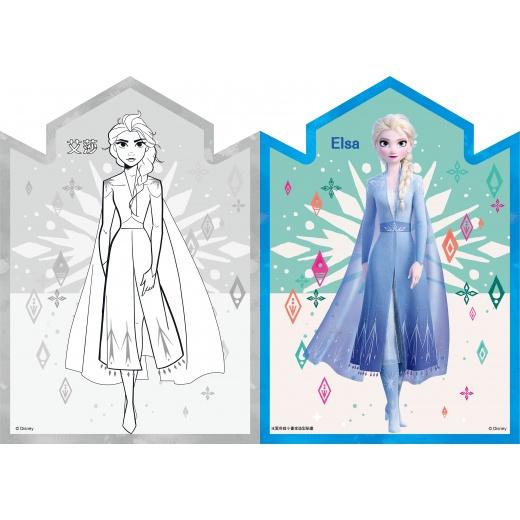 【華記生活館】京甫  冰雪奇緣 小畫家造型貼畫 DS010D-細節圖3