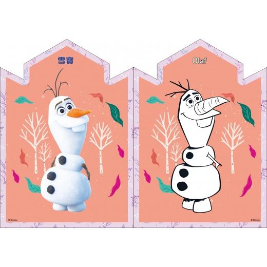 【華記生活館】京甫  冰雪奇緣 小畫家造型貼畫 DS010D-細節圖4