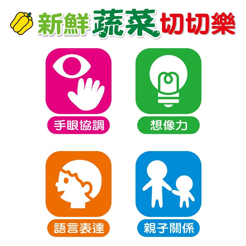 【樂在生活館】世一 小廚師新鮮蔬菜切切樂 Q2014003-細節圖4