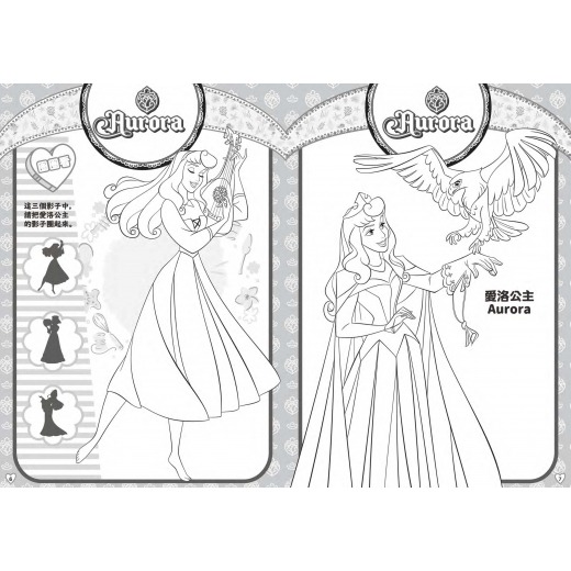 【樂在生活館】京甫 迪士尼公主 8色花瓣蠟筆畫RCF02G-細節圖3