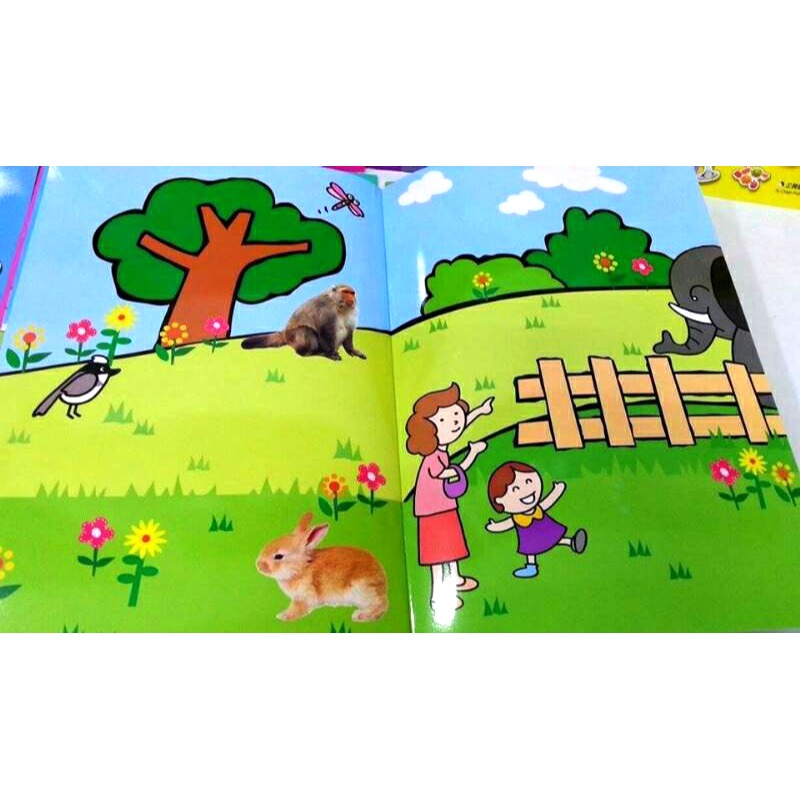 【樂在生活館】企鵝 企鵝早教系列貼紙書(一套8本)-細節圖2