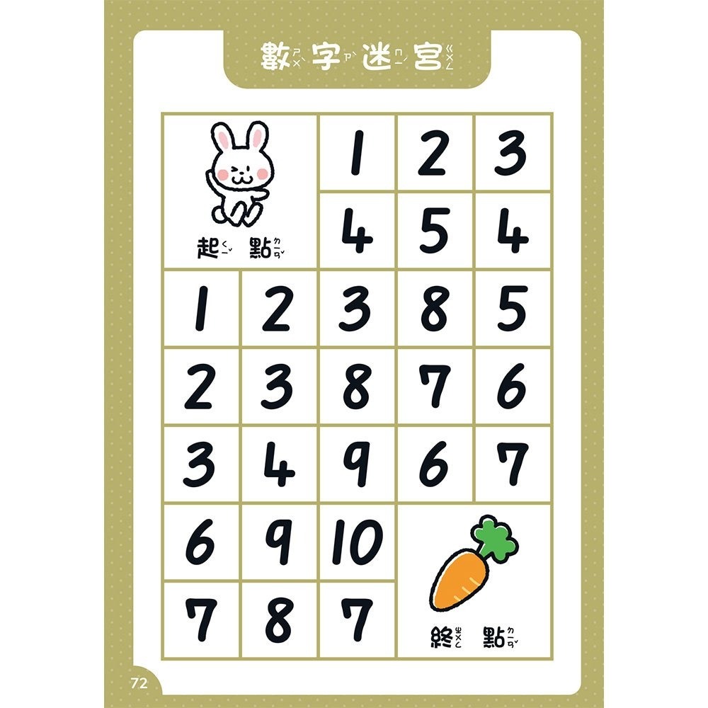 【樂在生活館】幼福 學前練習好好玩系列-1234數字練習-細節圖6