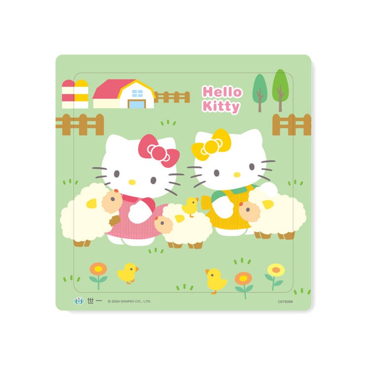 【樂在生活館】世一 Hello Kitty:歡樂小農場-16片C678066-細節圖2
