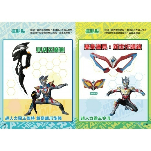 【樂在生活館】超人力霸王 炫亮繽紛畫SDA21D-細節圖3