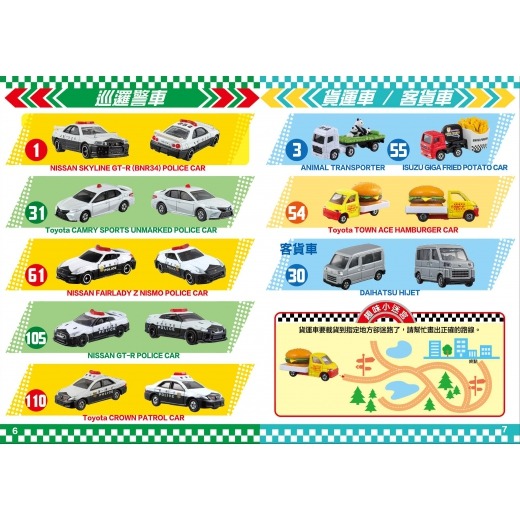 【樂在生活館】京甫 圖鑑系列-多美小汽車車車超圖鑑-細節圖3