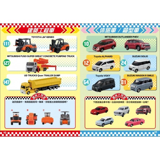 【樂在生活館】京甫 圖鑑系列-多美小汽車車車超圖鑑-細節圖4