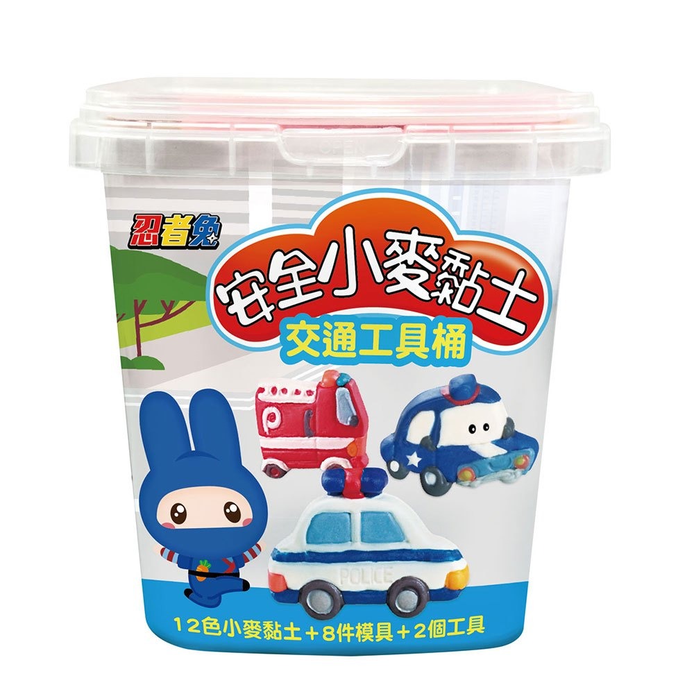 【樂在生活館】幼福 忍者兔安全小麥黏土系列：-規格圖9