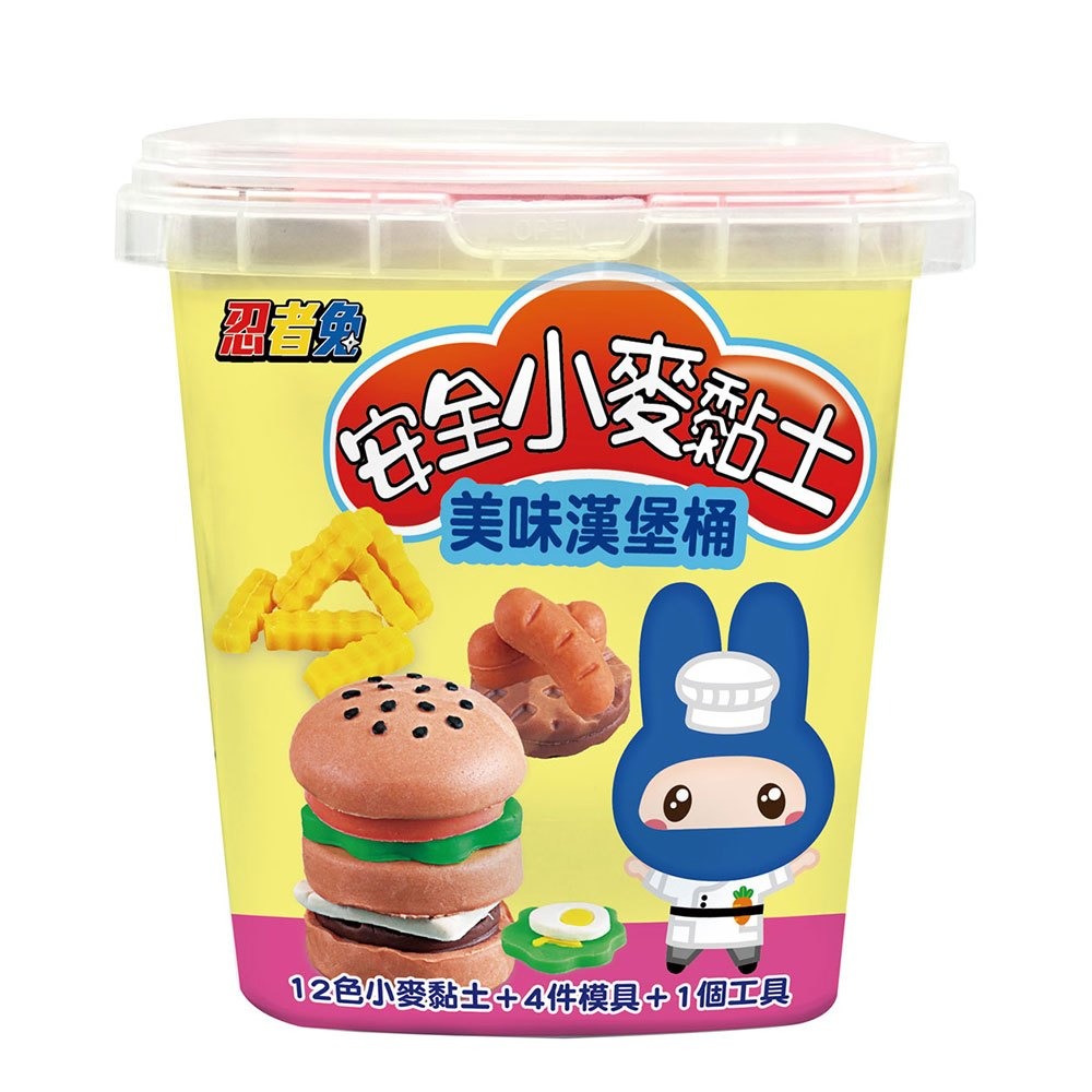 【樂在生活館】幼福 忍者兔安全小麥黏土系列：-規格圖9
