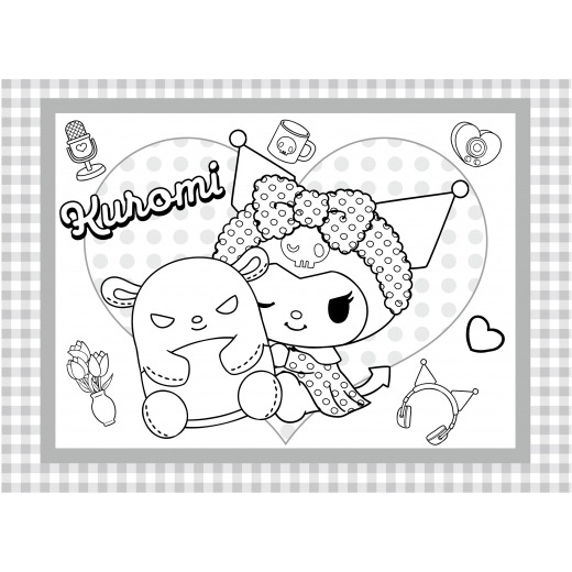 【樂在生活館】京甫 酷洛米 一起玩貼紙簿SAD04U-細節圖4