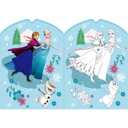 【樂在生活館】京甫 冰雪奇緣 小畫家造型貼畫─魔法篇DS010H-細節圖3