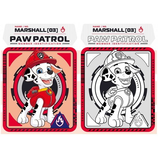 【樂在生活館】京甫 汪汪隊立大功 小畫家造型貼畫WA006H-細節圖3