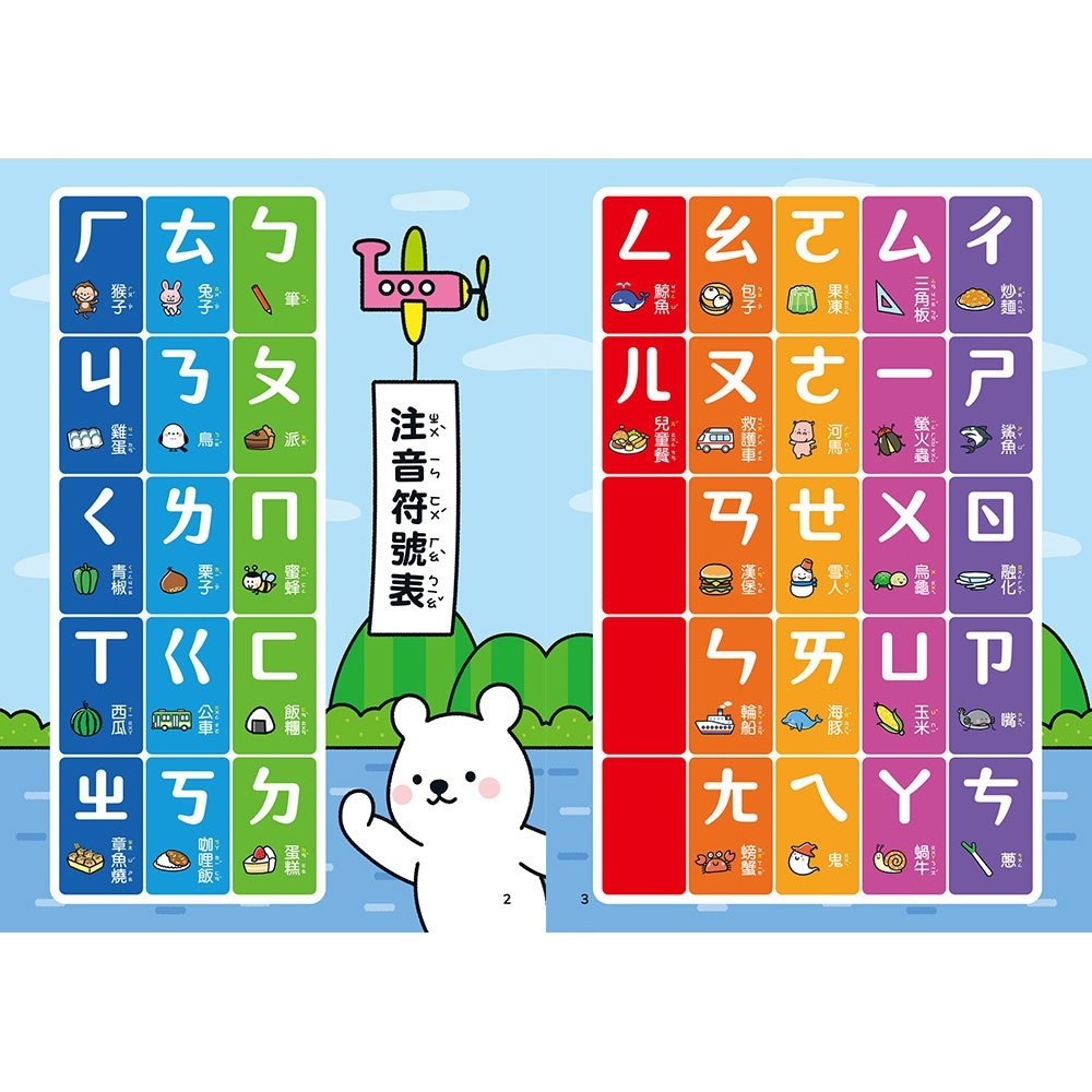 *華紀生活館* 幼福 學前練習好好玩：ㄅㄆㄇㄈ注音練習-細節圖3
