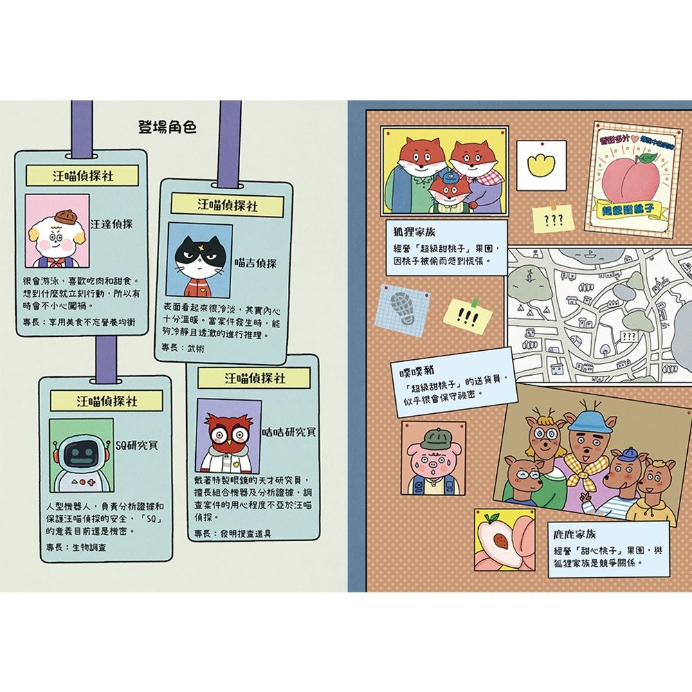 *華紀生活館* 幼福 汪喵偵探系列-第2部-尋找超級甜桃子(1)-細節圖4