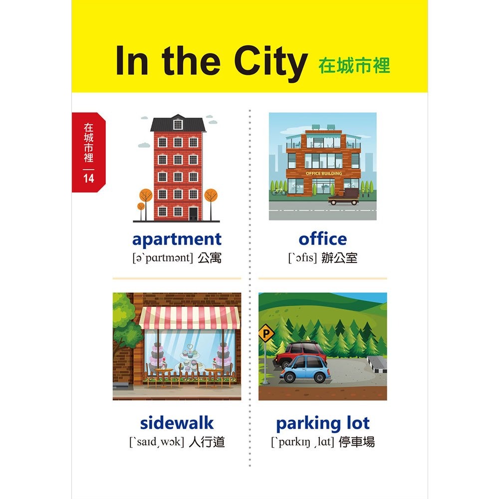 【樂在生活館】和平國際 看圖輕鬆學：兒童常用英語500單字-細節圖6