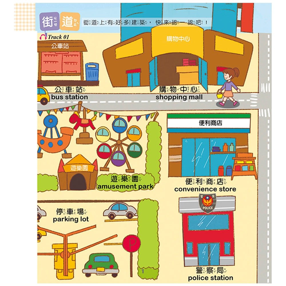 【樂在生活館】大心 中英雙語認知小百科　幼兒階段發展前運思期(全3冊)-細節圖6
