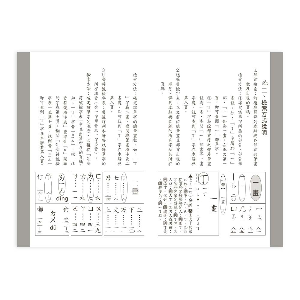 【樂在生活館】世一 中文字典系列-(64K)精裝奶油獅學生辭典C605003-3-細節圖5