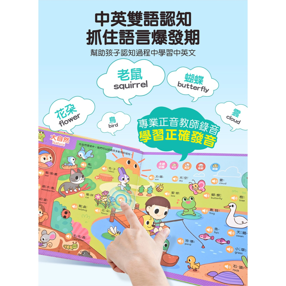 【樂在生活館】風車 FOOD超人手指點讀-我的生活(互動有聲書)9786267496763-細節圖6