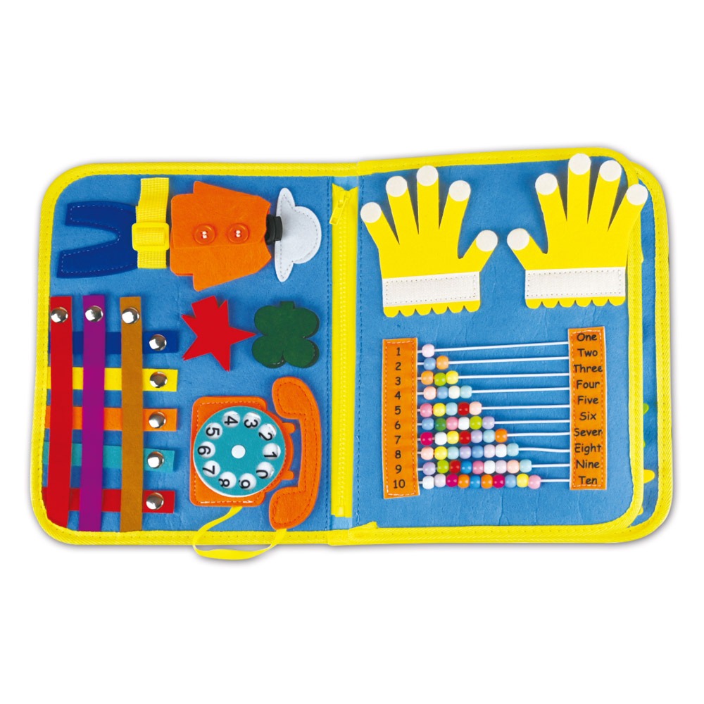 【樂在生活館】風車 幼幼早教機關布書4714426000655-細節圖2