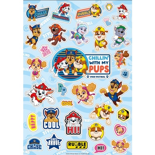 【樂在生活館】京甫 汪汪隊立大功 貼紙繽紛樂WA003N-細節圖2