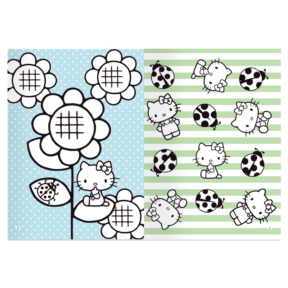 【樂在生活館】世一 Hello Kitty著色畫-動物篇C678166-細節圖5