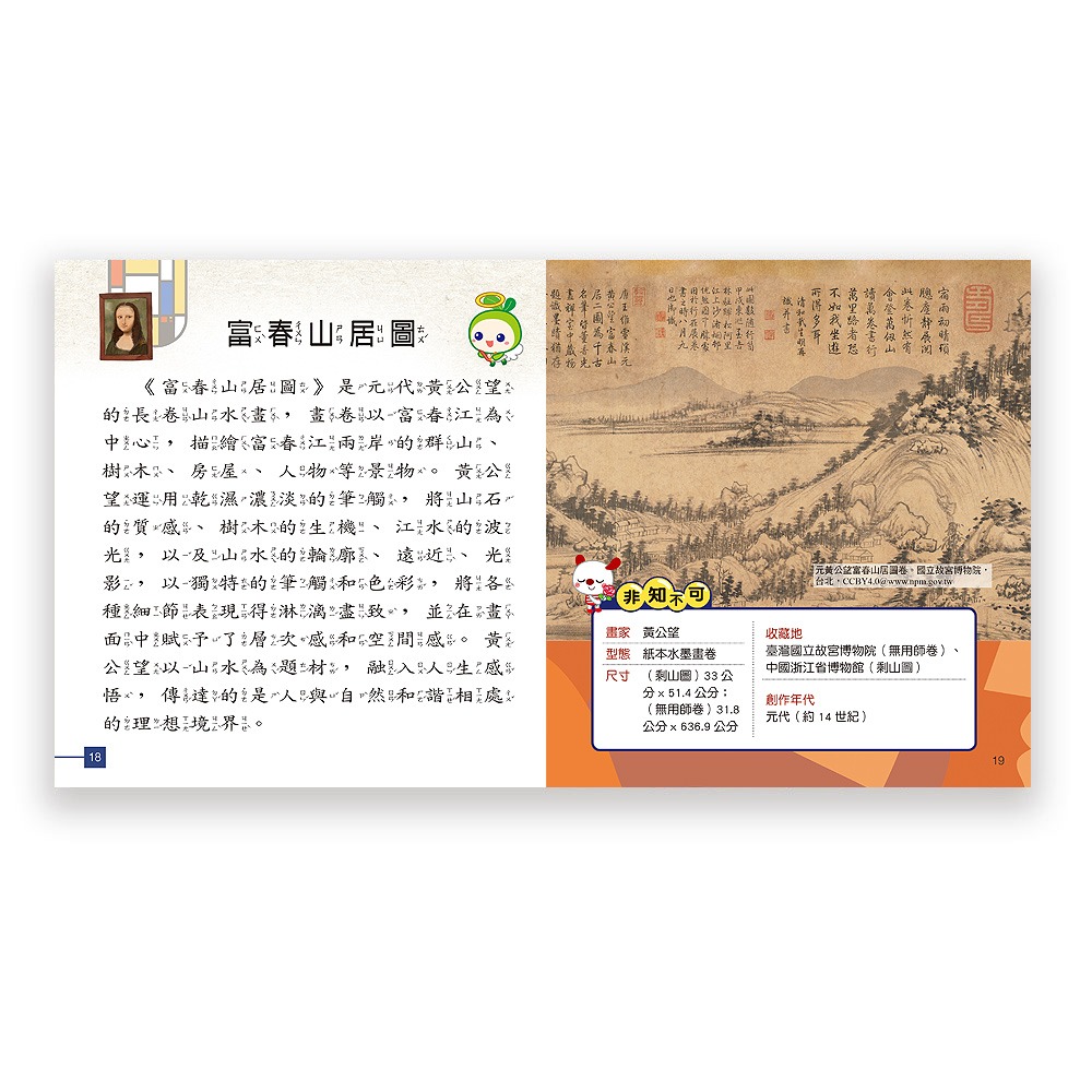 【樂在生活館】世一 世界名畫小百科 B688038-細節圖3