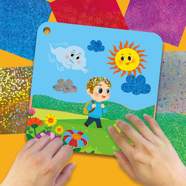 【樂在生活館】幼福 忍者兔閃亮色紙轉印貼童話遊戲書系列：-細節圖3