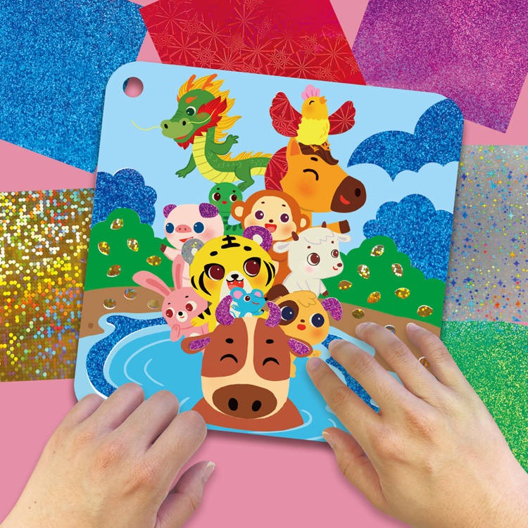 【樂在生活館】幼福 忍者兔閃亮色紙轉印貼童話遊戲書系列：-細節圖7