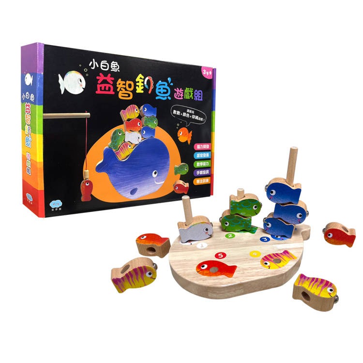 【樂在生活館】童夢館 小白魚益智釣魚遊戲組-細節圖4