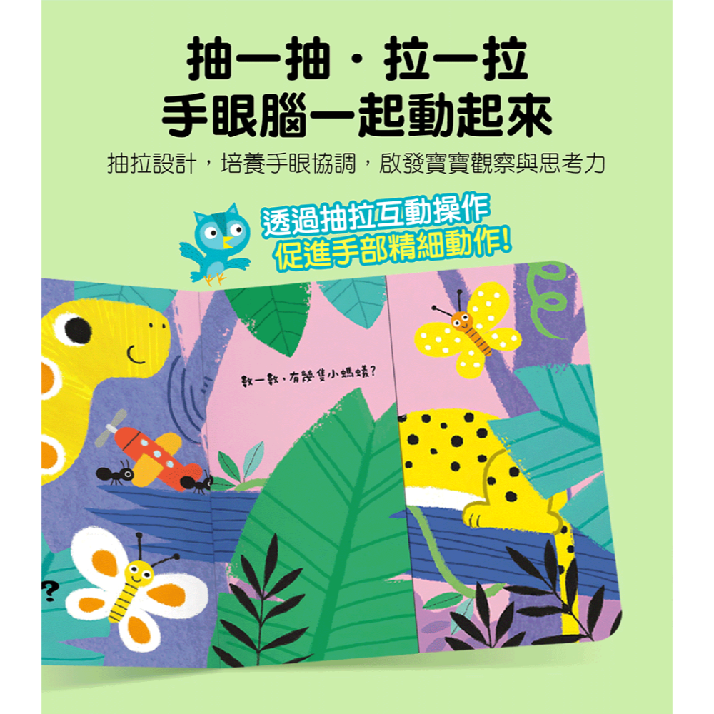 【樂在生活館】風車 玩得停不下來的抽拉書系列：-細節圖3