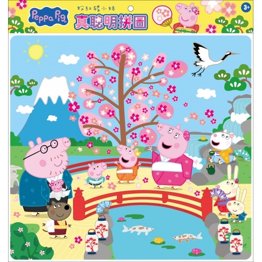 【樂在生活館】京甫 粉紅豬小妹 真聰明拼圖系列：-細節圖3