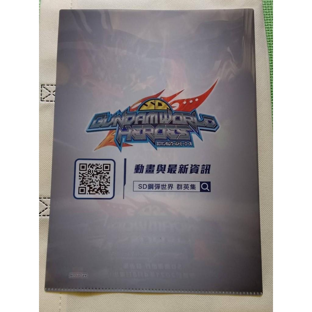 SD鋼彈 群英集 資料夾 L夾 電影 萬代-細節圖2