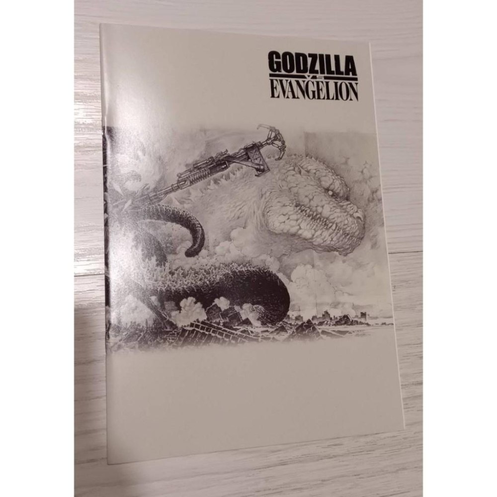 日本7-11限定 哥吉拉對新世紀福音戰士 筆記本 前田真宏 ver. EVA 初號機-細節圖3