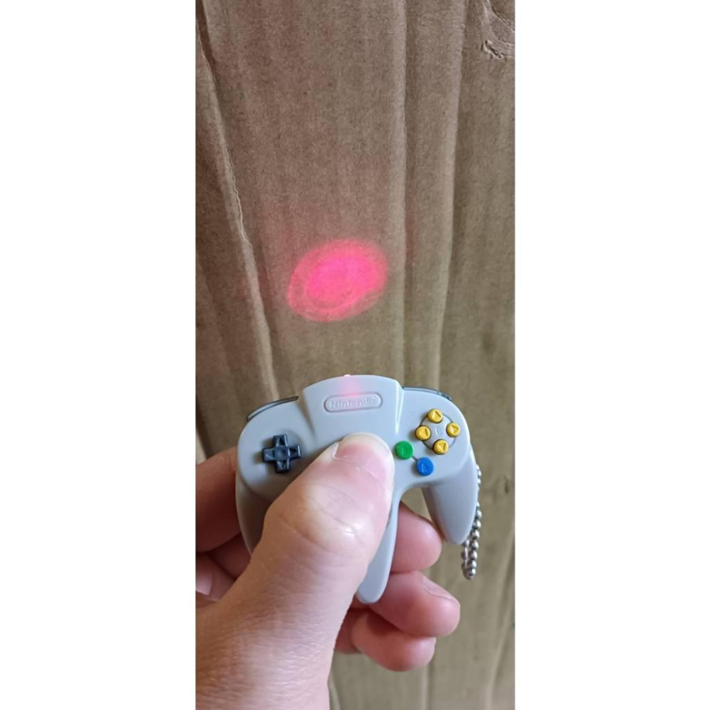 任天堂 N64 手把 轉蛋 扭蛋 控制器 NINTENDO 發光 吊飾-細節圖3