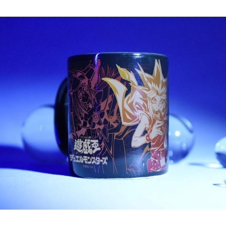 遊戲王 ＂變⾊＂陶瓷杯-闇遊戲 馬克杯 黑魔導女孩 黑魔導士 Ani-Mall 熱水-細節圖2
