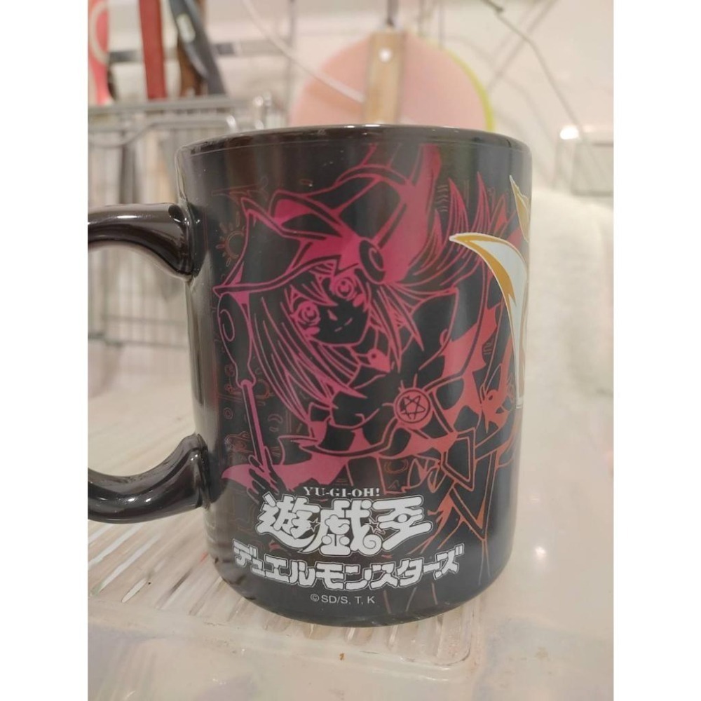 遊戲王 ＂變⾊＂陶瓷杯-闇遊戲 馬克杯 黑魔導女孩 黑魔導士 Ani-Mall 熱水-細節圖4