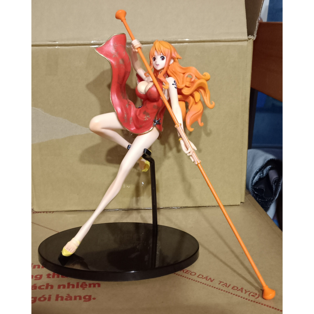 BWFC 造型王頂上決戰 vol.6 娜美 旗袍 航海王 海賊王 世界大賽 景品 模型 公仔-細節圖3