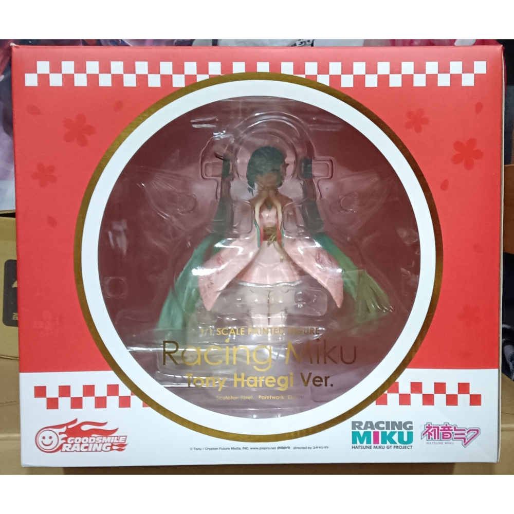 GSC 初音未來GT計畫 櫻花妖精 Tony 和服禮裝Ver. 1/1 PVC 賽車 RACING MIKU 好微笑-細節圖5