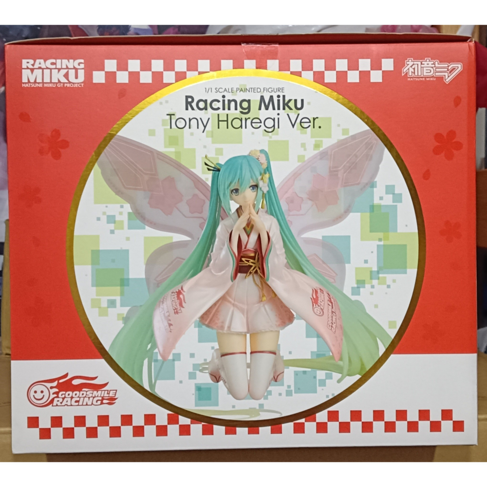 GSC 初音未來GT計畫 櫻花妖精 Tony 和服禮裝Ver. 1/1 PVC 賽車 RACING MIKU 好微笑-細節圖6