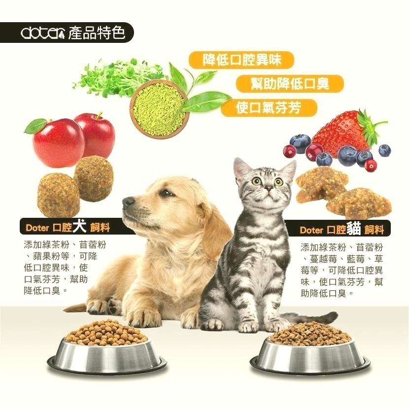 【Doter寵愛物語】1.5KG 腸胃保健貓飼料  化毛保健 毛髮亮麗 體態管理 口腔保健-貓飼料-細節圖6