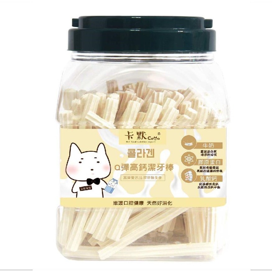 【CaMo 卡默 】八角軟質潔牙骨 1kg 潔牙棒 狗零食 潔牙零食 軟潔牙骨 家庭號(生產:台灣)-規格圖2