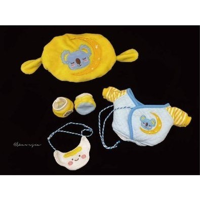 [現貨] 20CM娃衣-晚安考拉-四件套-細節圖2