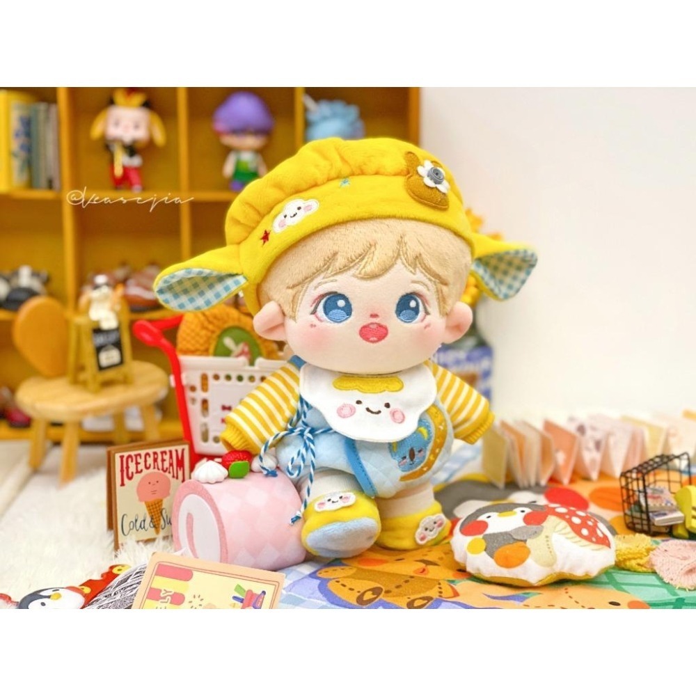 [現貨] 20CM娃衣-晚安考拉-四件套-細節圖3