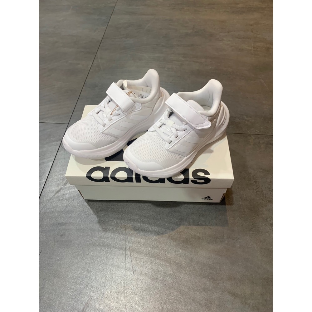 🌹斑馬團🌹Adidas 慢跑鞋/中童鞋/童鞋/柔軟舒適/搶手/透氣/方便/免綁鞋帶/魔鬼氈/輕量/百搭/IE5983-細節圖6