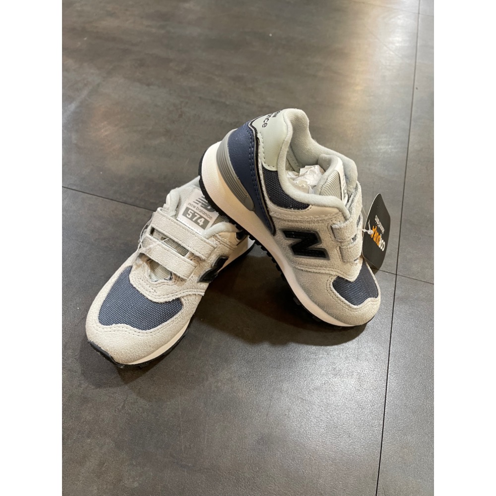 🌹斑馬團🌹Newbalance 574慢跑鞋/中童鞋/童鞋/魔鬼氈/方便/舒適/矯正鞋/快速出貨/P5744HP-細節圖4
