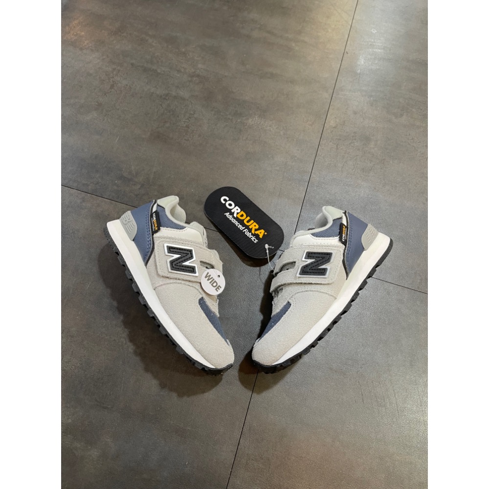 🌹斑馬團🌹Newbalance 574慢跑鞋/中童鞋/童鞋/魔鬼氈/方便/舒適/矯正鞋/快速出貨/P5744HP-細節圖6