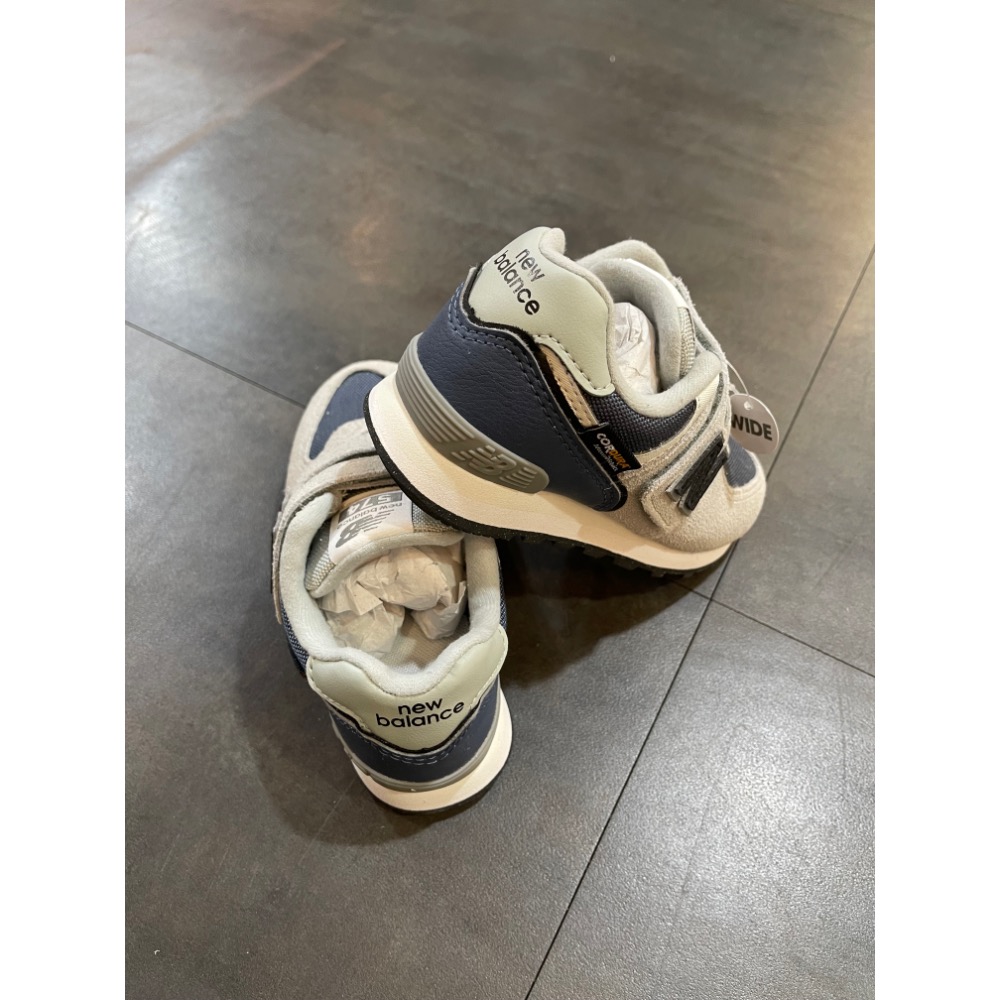 🌹斑馬團🌹Newbalance 574慢跑鞋/中童鞋/童鞋/魔鬼氈/方便/舒適/矯正鞋/快速出貨/P5744HP-細節圖7