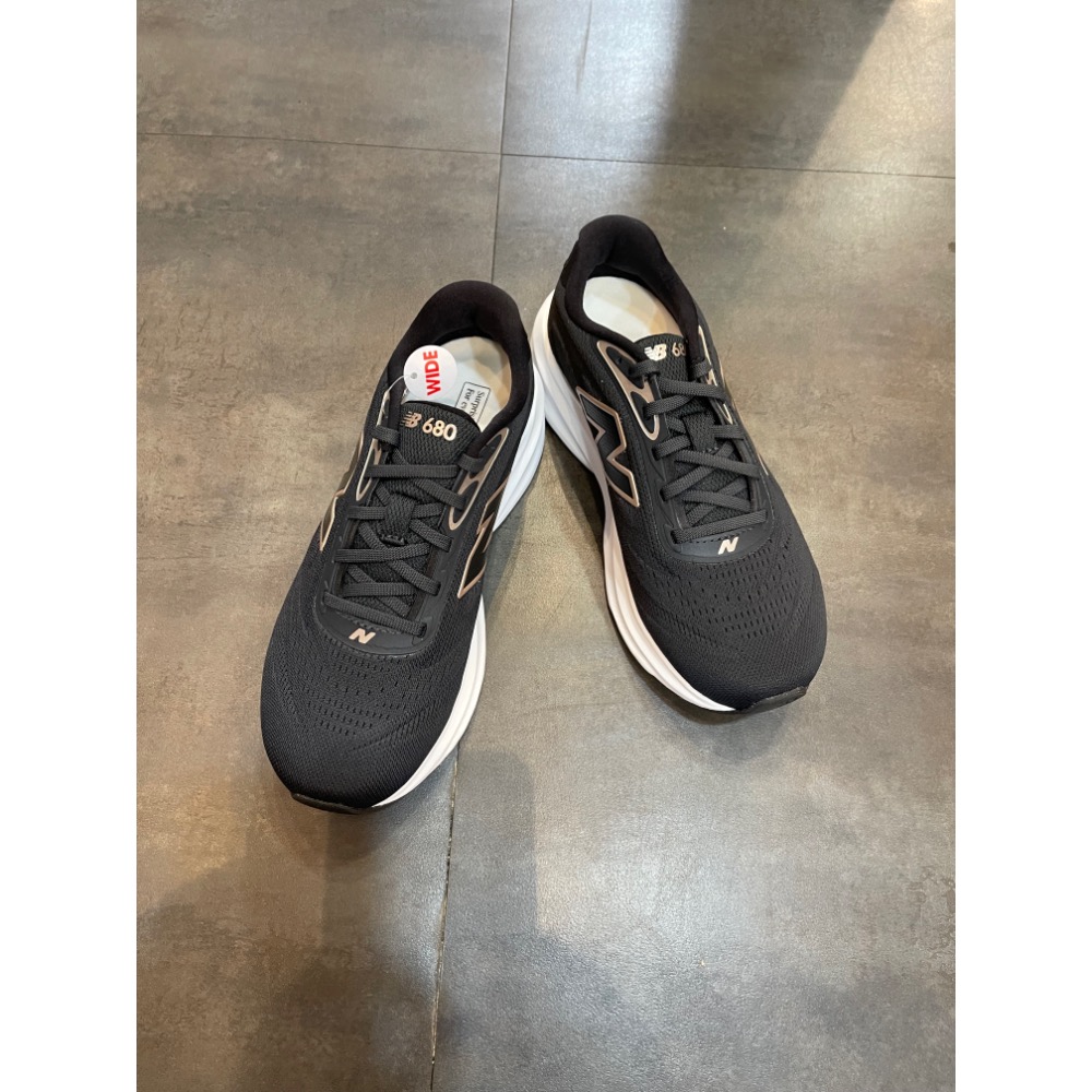 🌹斑馬團🌹Newbalance 680 慢跑鞋/男鞋/2E/女鞋/柔軟/舒適/寬楦頭/無車縫/透氣/M6805NK-細節圖7