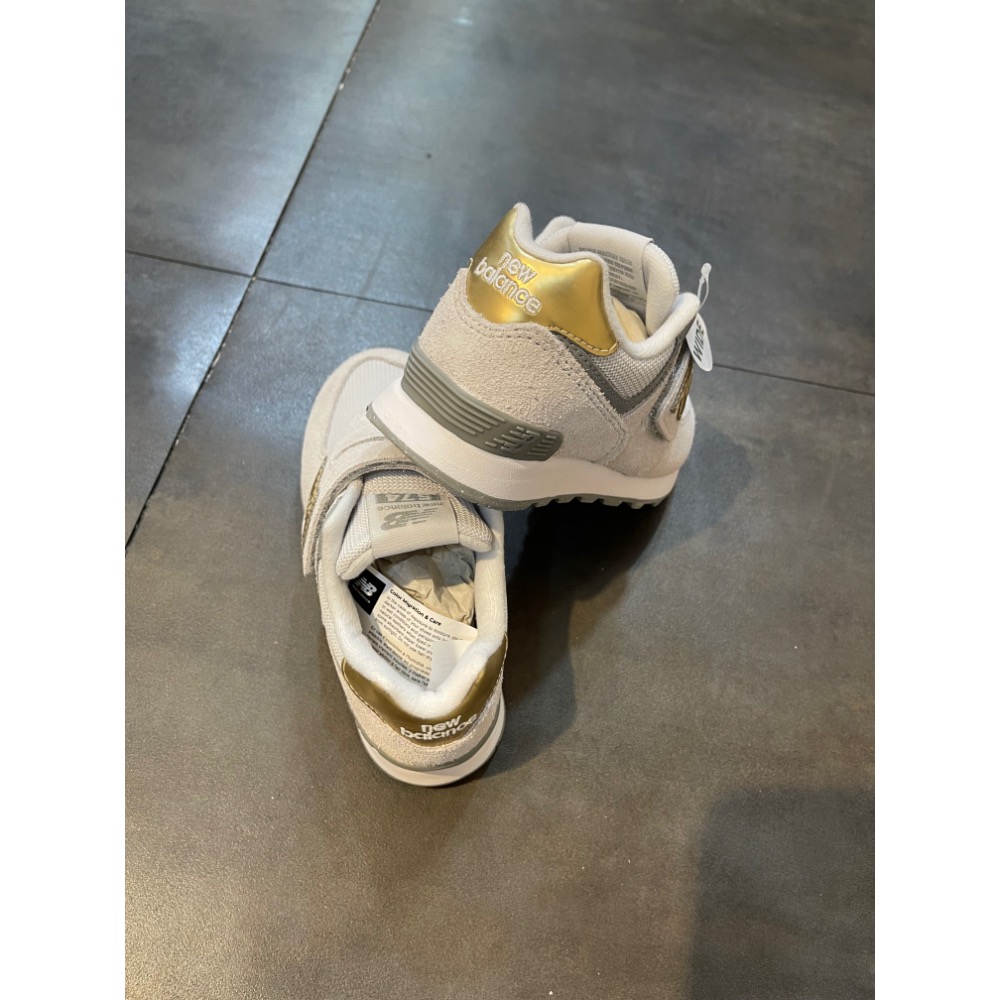 🌹斑馬團🌹Newbalance 574慢跑鞋/中童鞋/童鞋/魔鬼氈/方便/舒適/矯正鞋/快速出貨/P57438Z-細節圖7